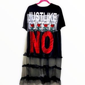 Graphic T-shirt Dress